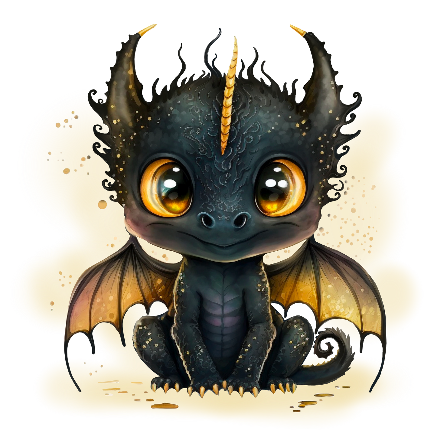 Brillenputztuch Vorlage Drache