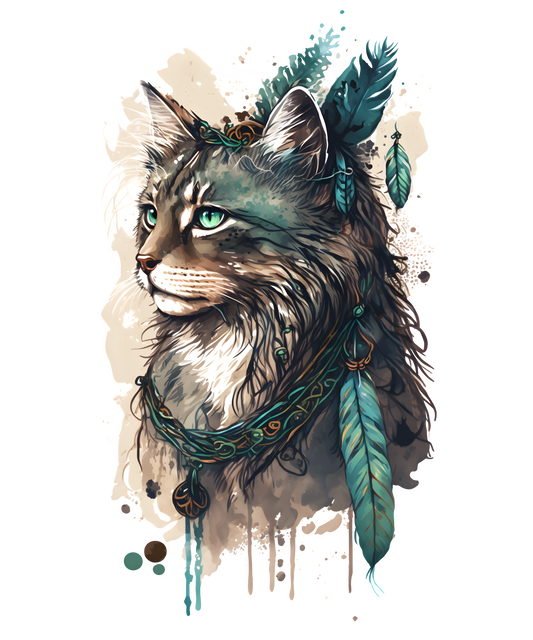 Brillenputztuch Vorlage Katzen