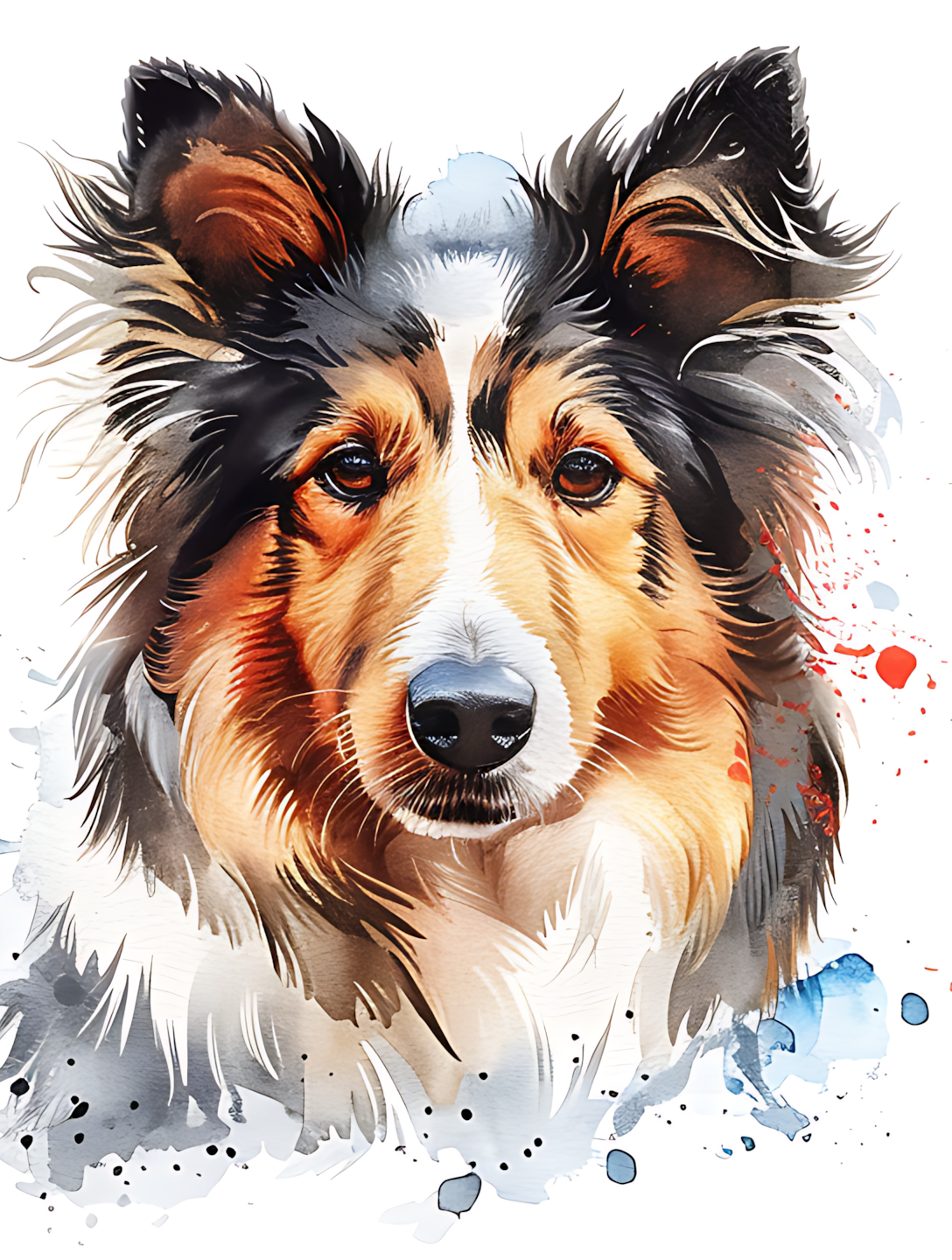 Brillenputztuch Vorlage Hund