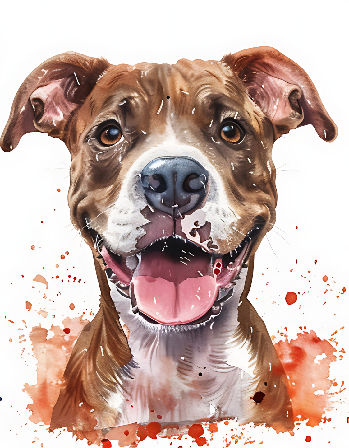 Brillenputztuch Vorlage Hund