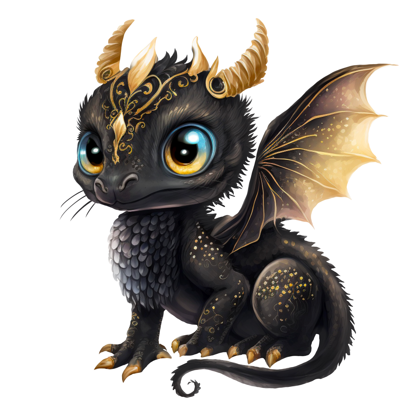 Brillenputztuch Vorlage Drache