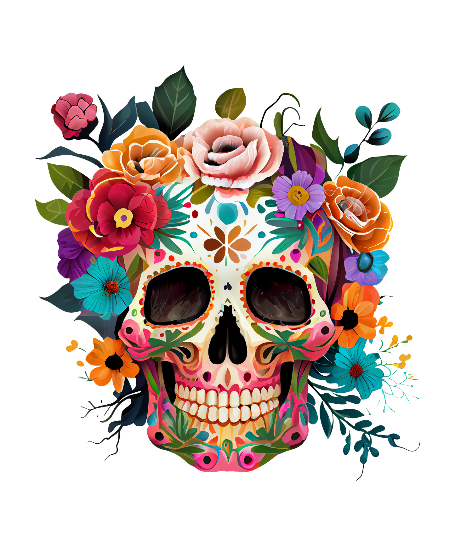 Brillenputztuch Vorlage Totenkopf