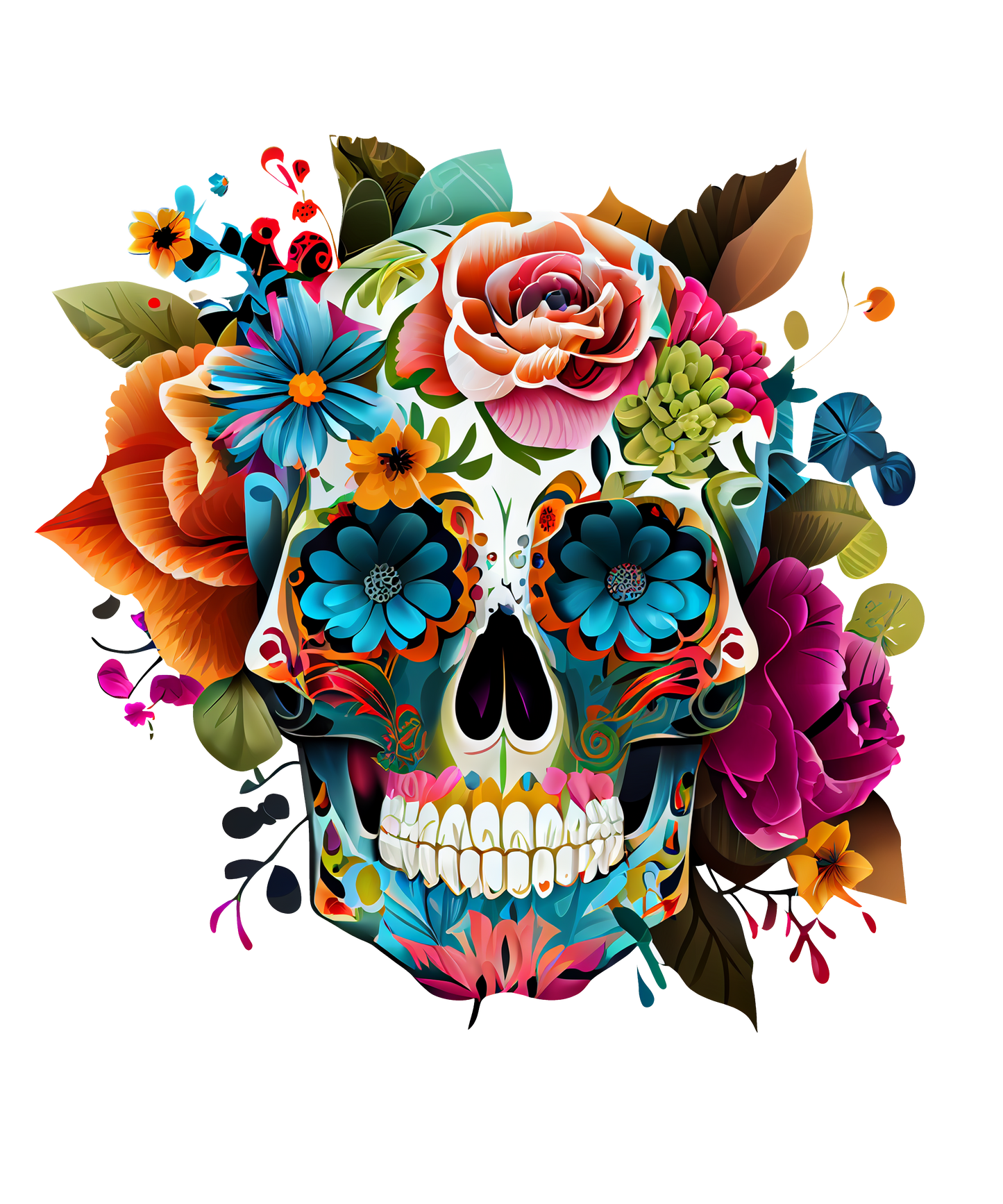 Brillenputztuch Vorlage Totenkopf