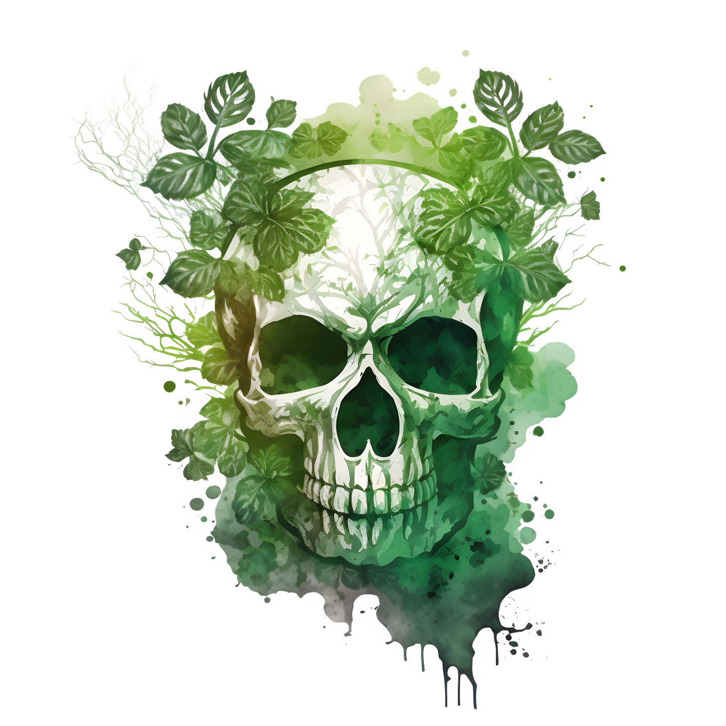 Brillenputztuch Vorlage Totenkopf