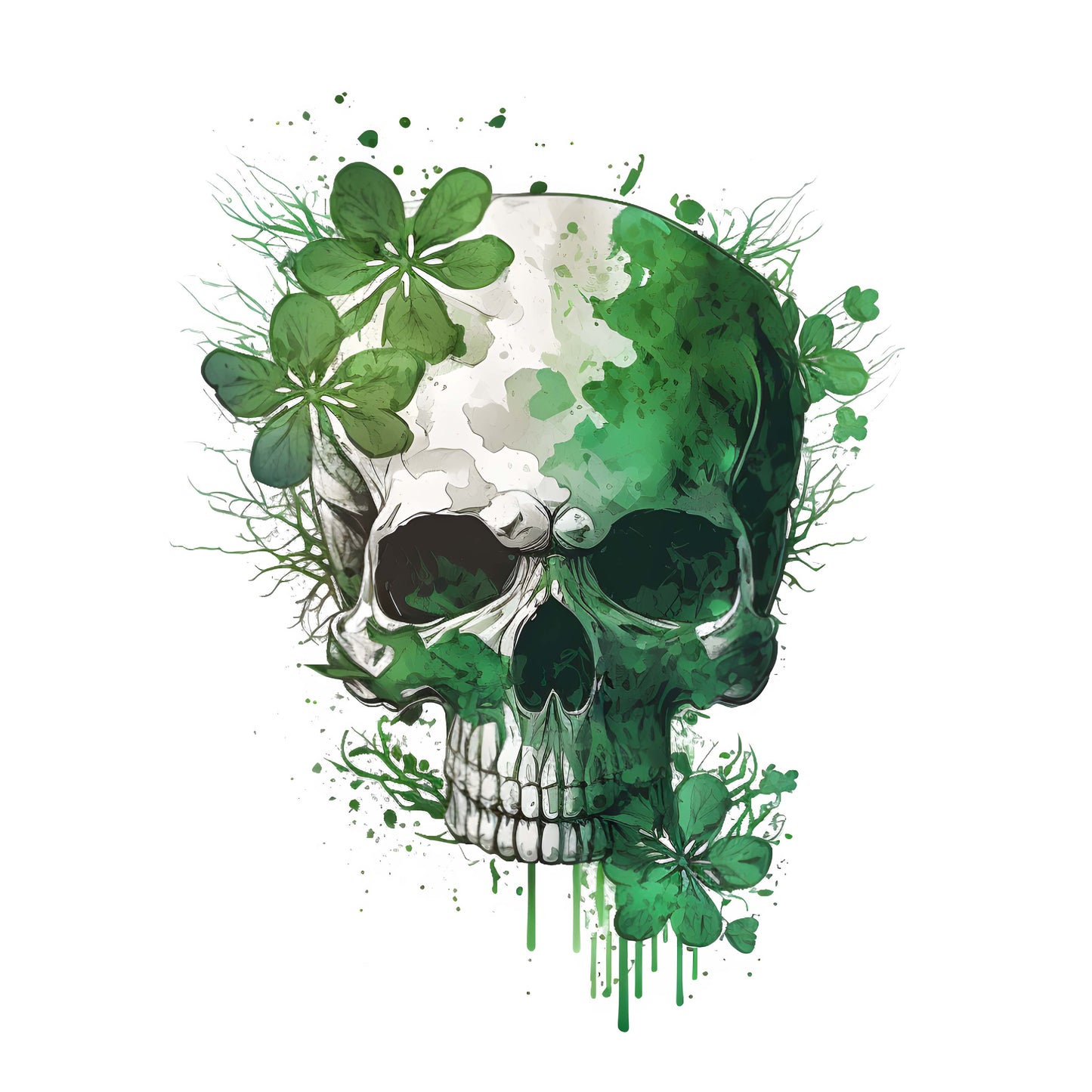 Brillenputztuch Vorlage Totenkopf